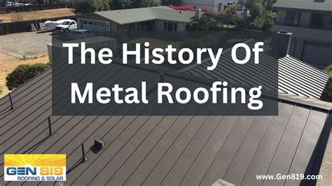 metal roof historical house|metal roofing history.